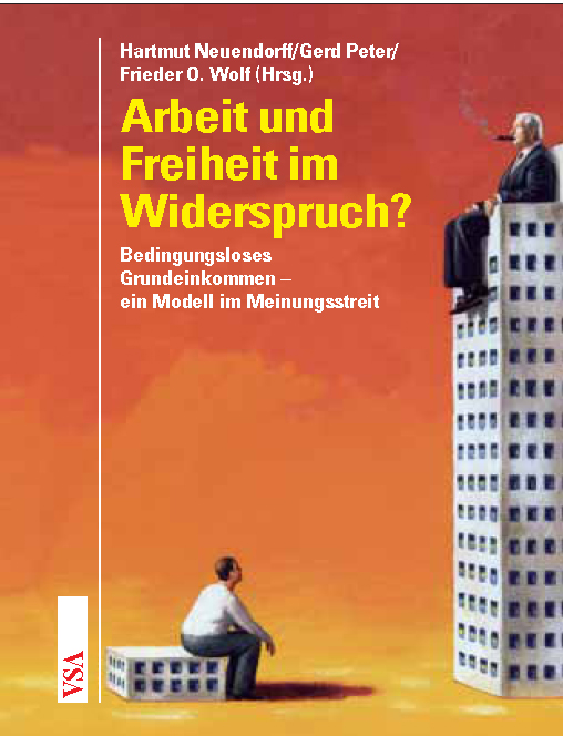 Arbeit und Freiheit im Widerspruch - Einband